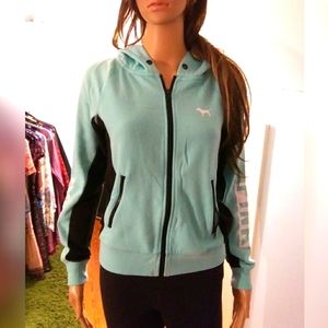 Pink Victoria's Secret hoodie. Sz-XS